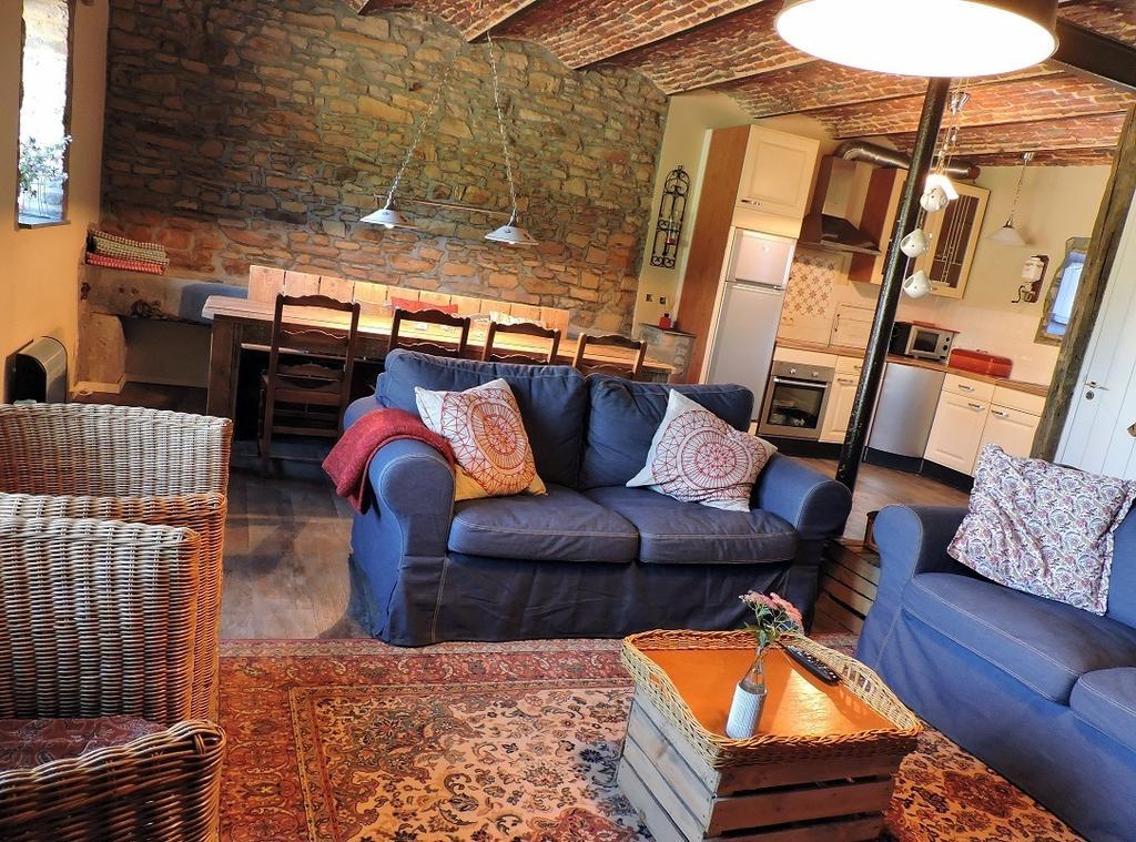 Vakantieboerderij Ferme Le Bleuet Ohey Room photo